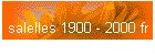 salelles 1900 - 2000 fr